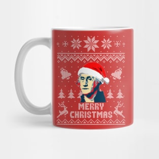 George Washington Merry Christmas Mug